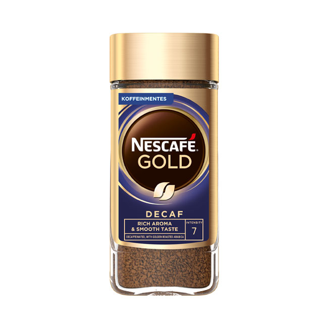 ---Разтворимо безкофеиново нескафе Nescafe Gold Decaffeinated, 100 g