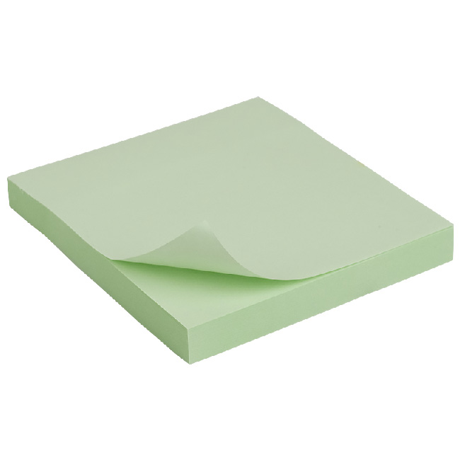 ---Самоз. листчета Delta Зелен пастел 75х75 mm 100л