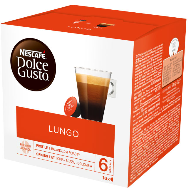 Кафе капсули Nescafe Dolce Gusto Espresso Lungo 16 бр.