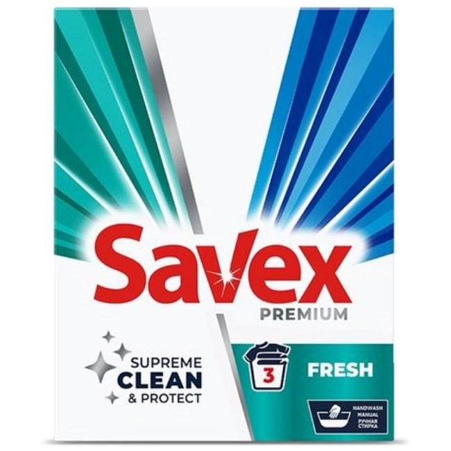 Прах за пране универсален Savex Color 3 пранета 300 gr