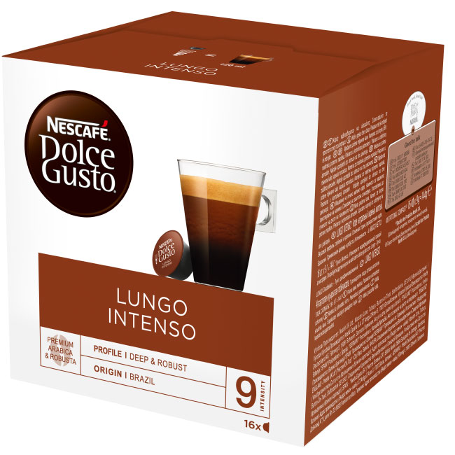Кафе капсули Nescafe Dolce Gusto Lungo Intenso 16 бр.