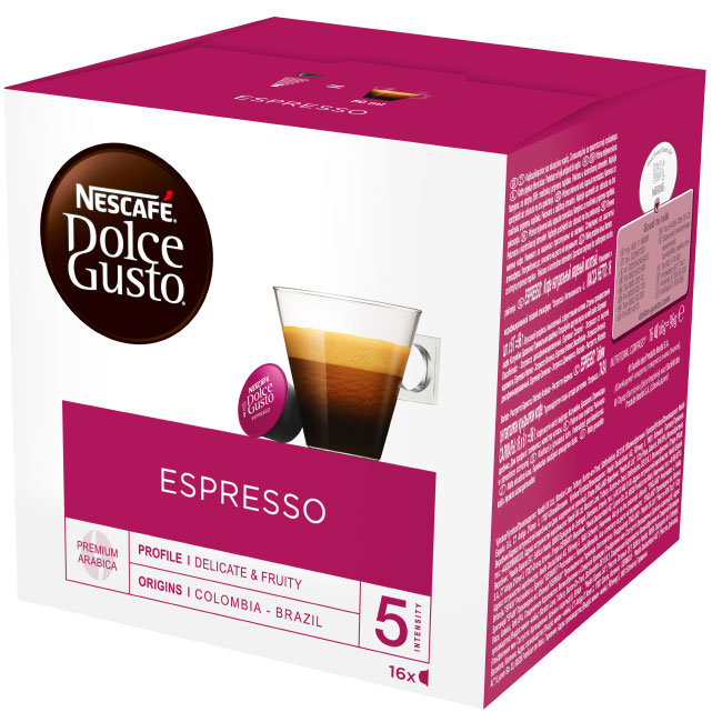 ---Кафе капсули Nescafe Dolce Gusto Espresso 16 бр.