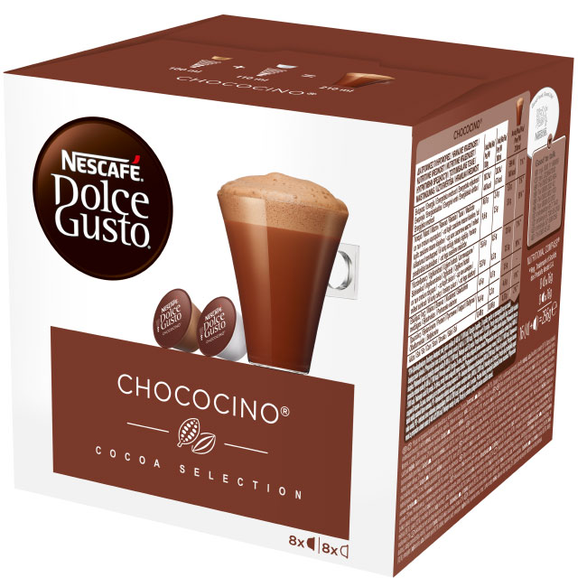 ---Кафе капсули Nescafe Dolce Gusto Chococino 16 бр.