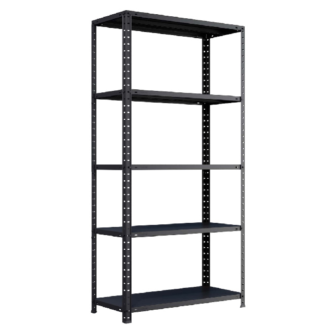 ---Стелаж FXG 900х400x1800 5 рафта 70 kg болтов Сив