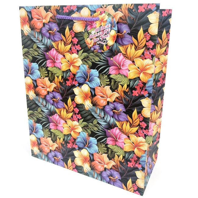 ---Плик за подарък Fresh Flowers L GB-24050