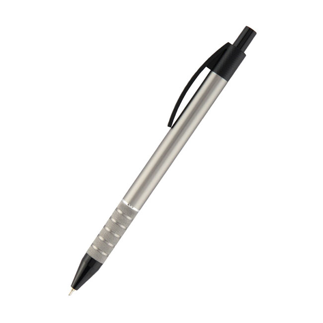 ---Автоматична химикалка Axent Prestige 0.7 mm Сив корпус