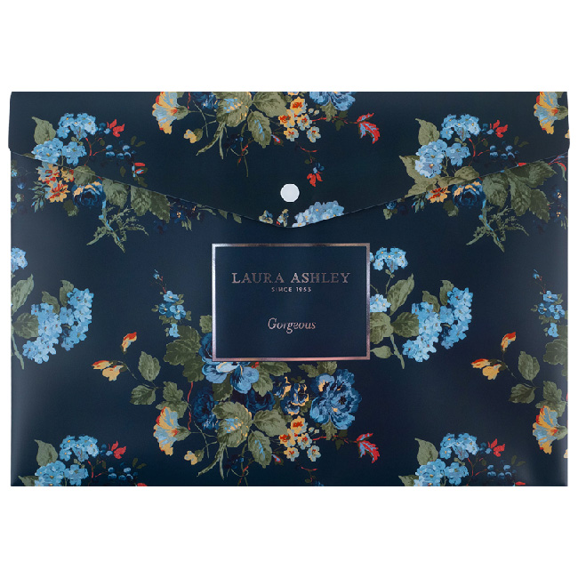 ---Папка джоб с копче Axent А4+ Laura Ashley Gorgeous
