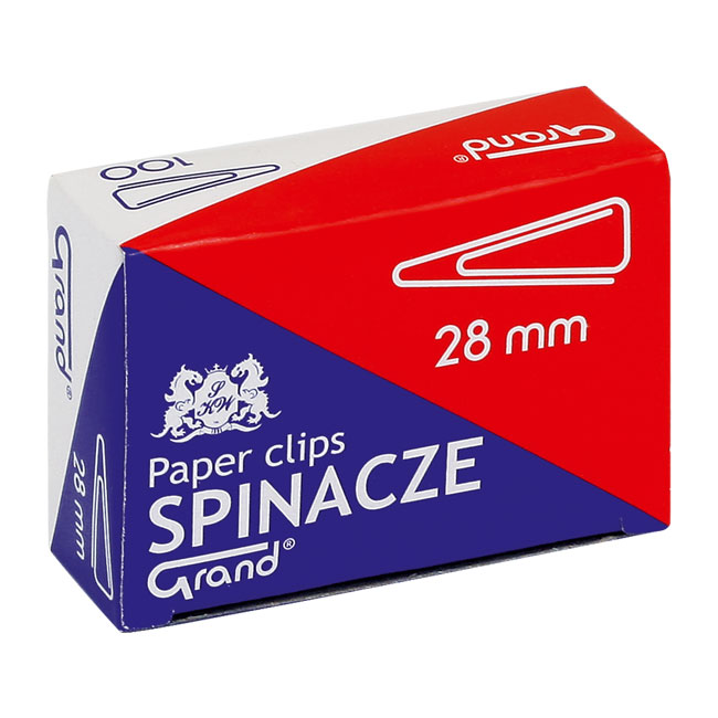 ---Кламери поцинковани триъгълни 28 mm Grand 100 бр.