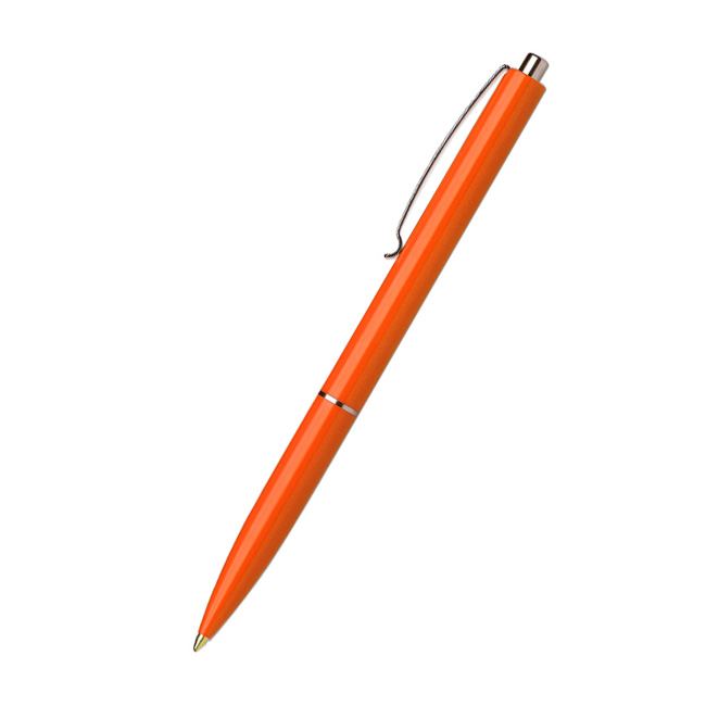 ---Автоматична химикалка Schneider K15 Оранжево тяло, синьопишеща