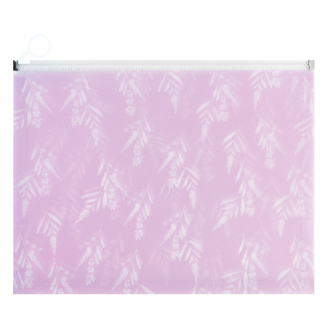 Джоб с цип Axent A4+ Lavender-3