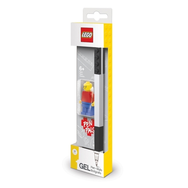 Химикалка LEGO гел с минифигурка 0,7mm  Черен