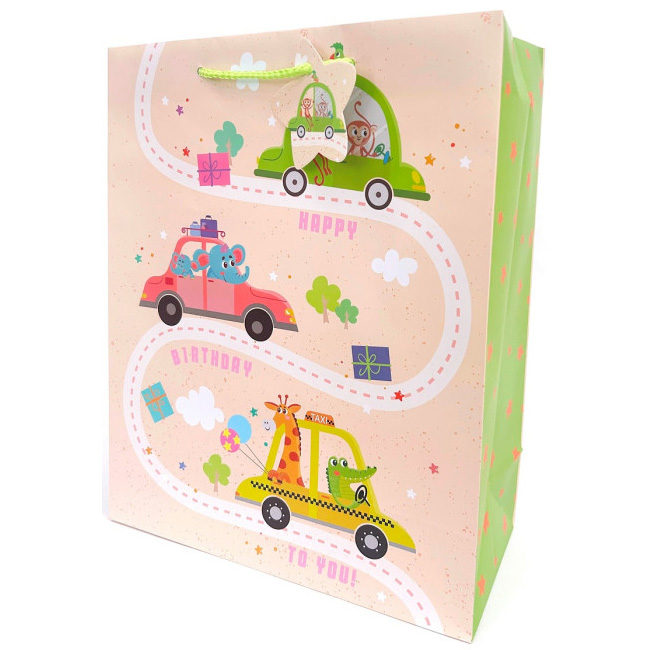 ---Плик за подарък Fresh 24037 L Коли