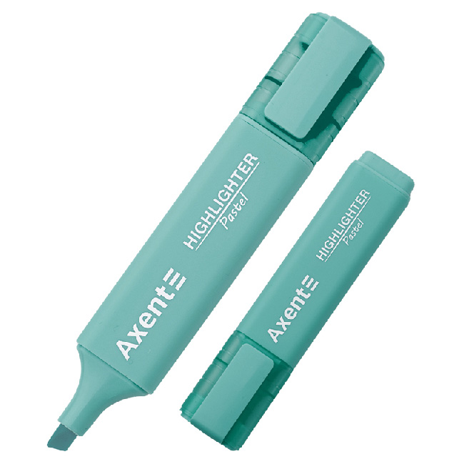 ---Текстмаркер Axent 2537 1-5 mm Тюркоаз пастел
