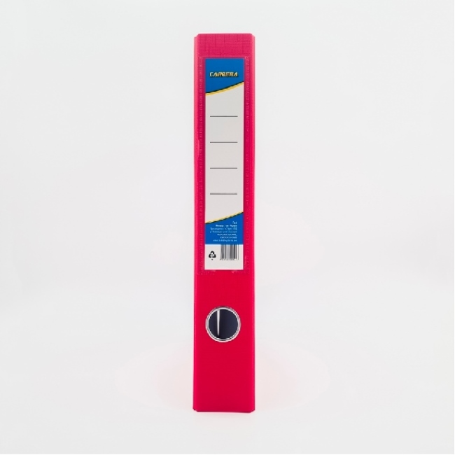 Класьор Carrera А4  с метален кант, 5 cm Червен