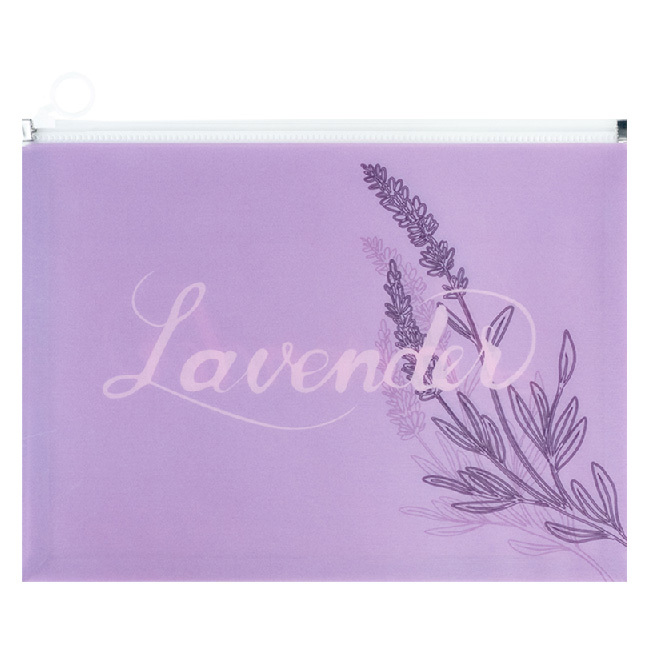 Джоб с цип Axent A4+ Lavender-1