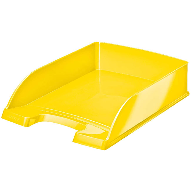 ---Хоризонтална поставка Leitz Wow Colours Жълт