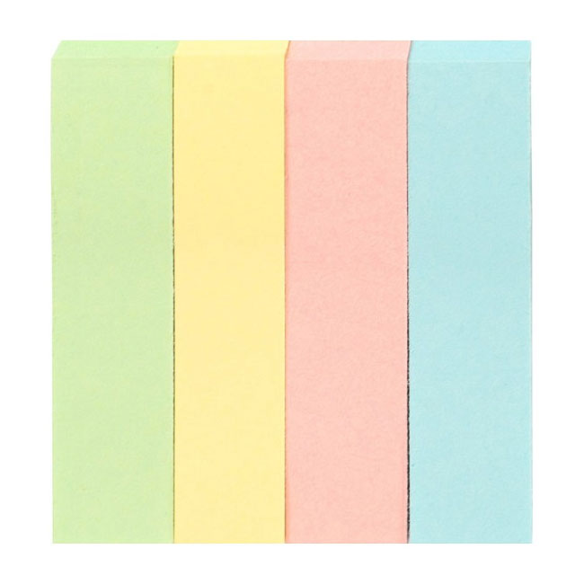 ---Лепящи индекси Delta 51х12 mm 4x100 л. пастел