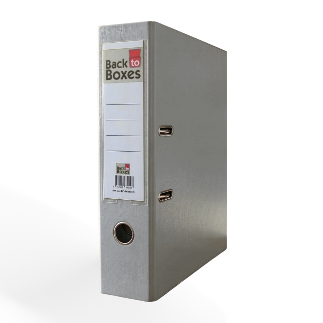 ---Класьор NEW B2B PP A4, 7.5 cm Сив