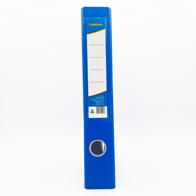 Класьор Carrera А4  с метален кант, 5 cm Син