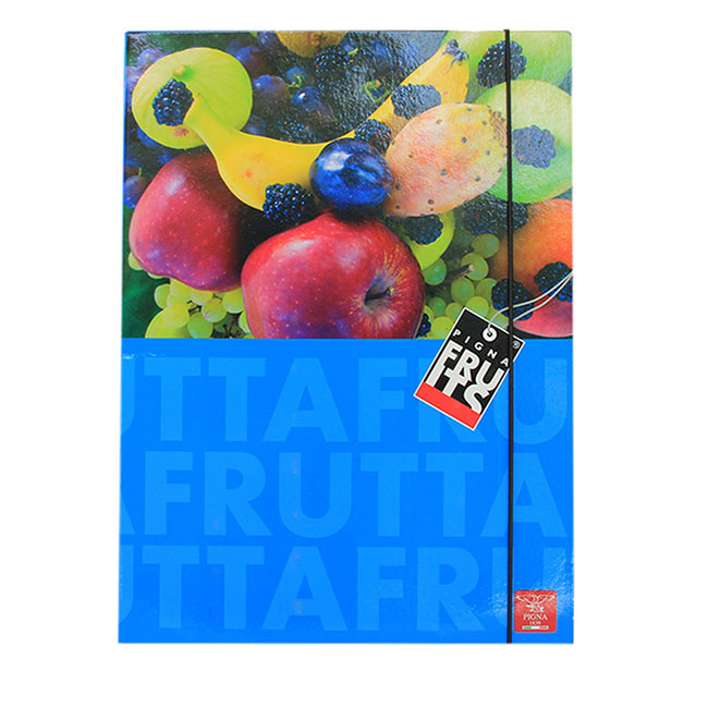 Папка картон с ластик Pigna Fruits 26