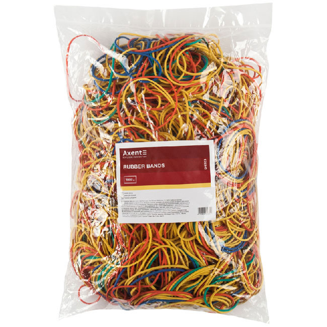 Ластици Delta Multicolor 1 kg, 60 mm