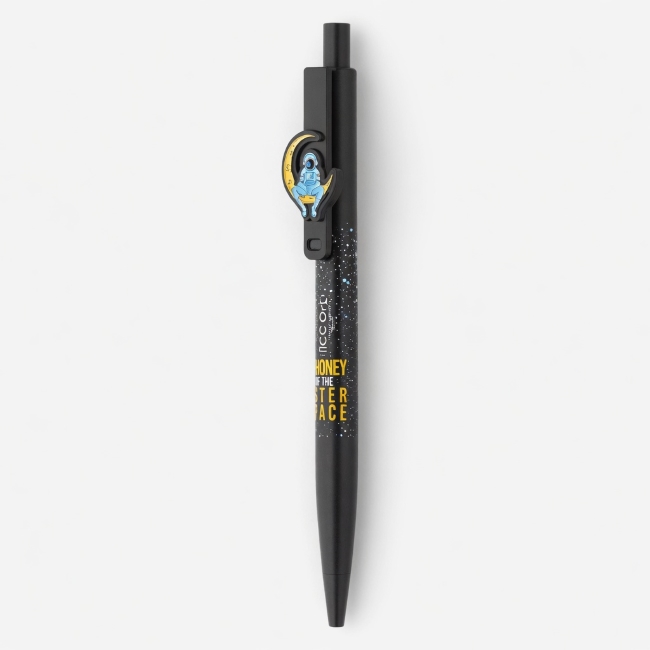 Авт. химикалка Ico Astronaut Black 0.8mm