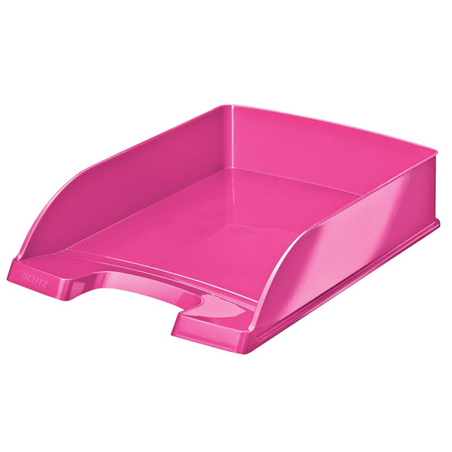 ---Хоризонтална поставка Leitz Wow Colours Розов