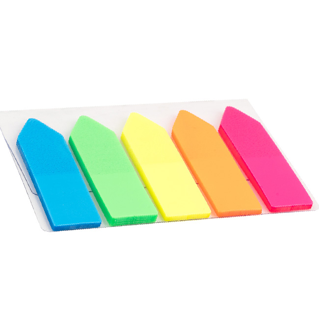 ---Лепящи индекси Delta PVC 45х12 mm 5x25 л. стрелка