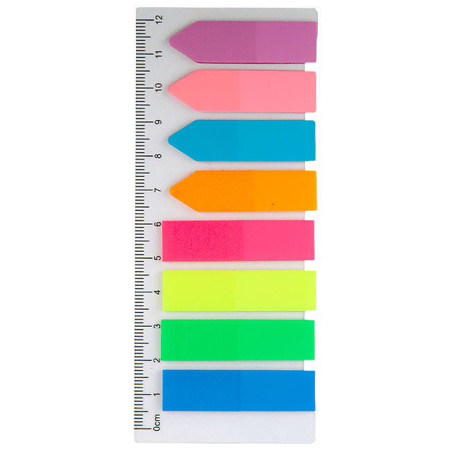 ---Лепящи индекси Delta PVC 12x45 mm 8x25л. Микс