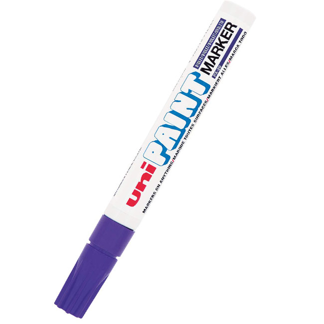 ---Paint маркер Uni PX-20 Объл връх Син