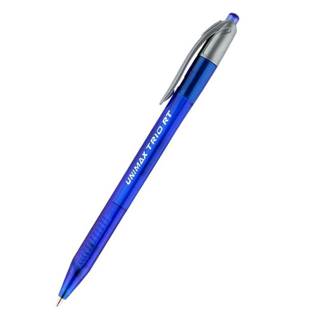 Автоматична химикалка  Unimax Trio RT 1.0 mm Син