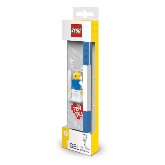 Химикалка LEGO гел с минифигурка 0,7mm  Син