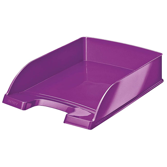 ---Хоризонтална поставка Leitz Wow Colours Виолетов
