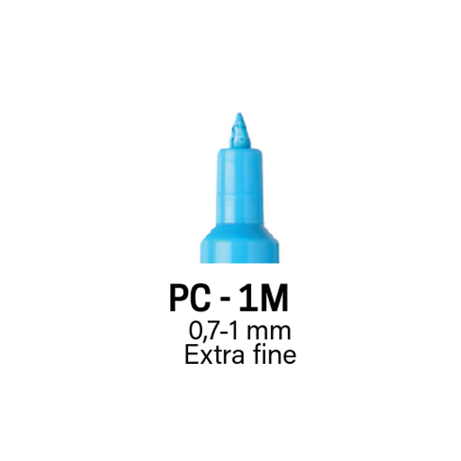  Uni POSCA PC-1M 1 mm Червен | и | Офис материали | Перфект .