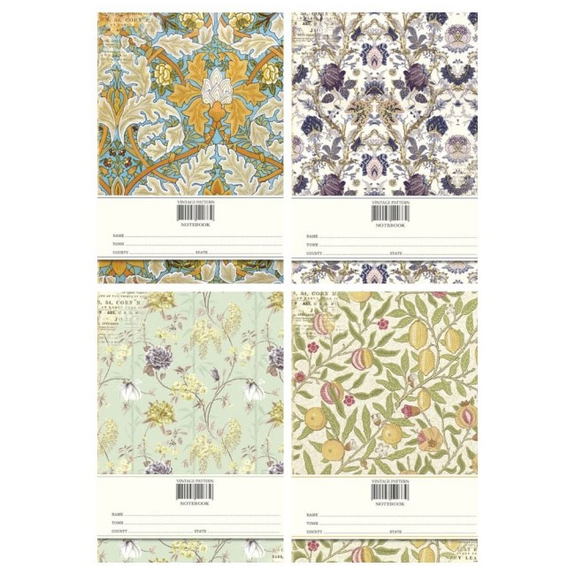 ---Тетрадка Bourgeois Vintage A5 80 л. тв.к.