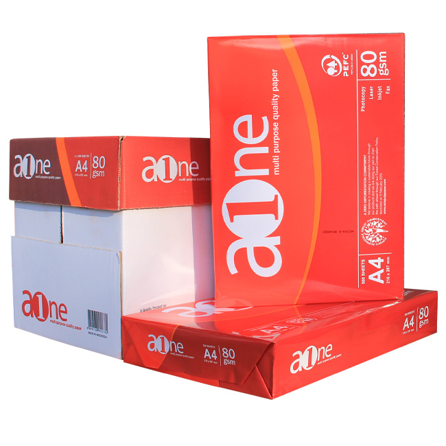 --------Хартия A One A4 500 л. 80 g/m2