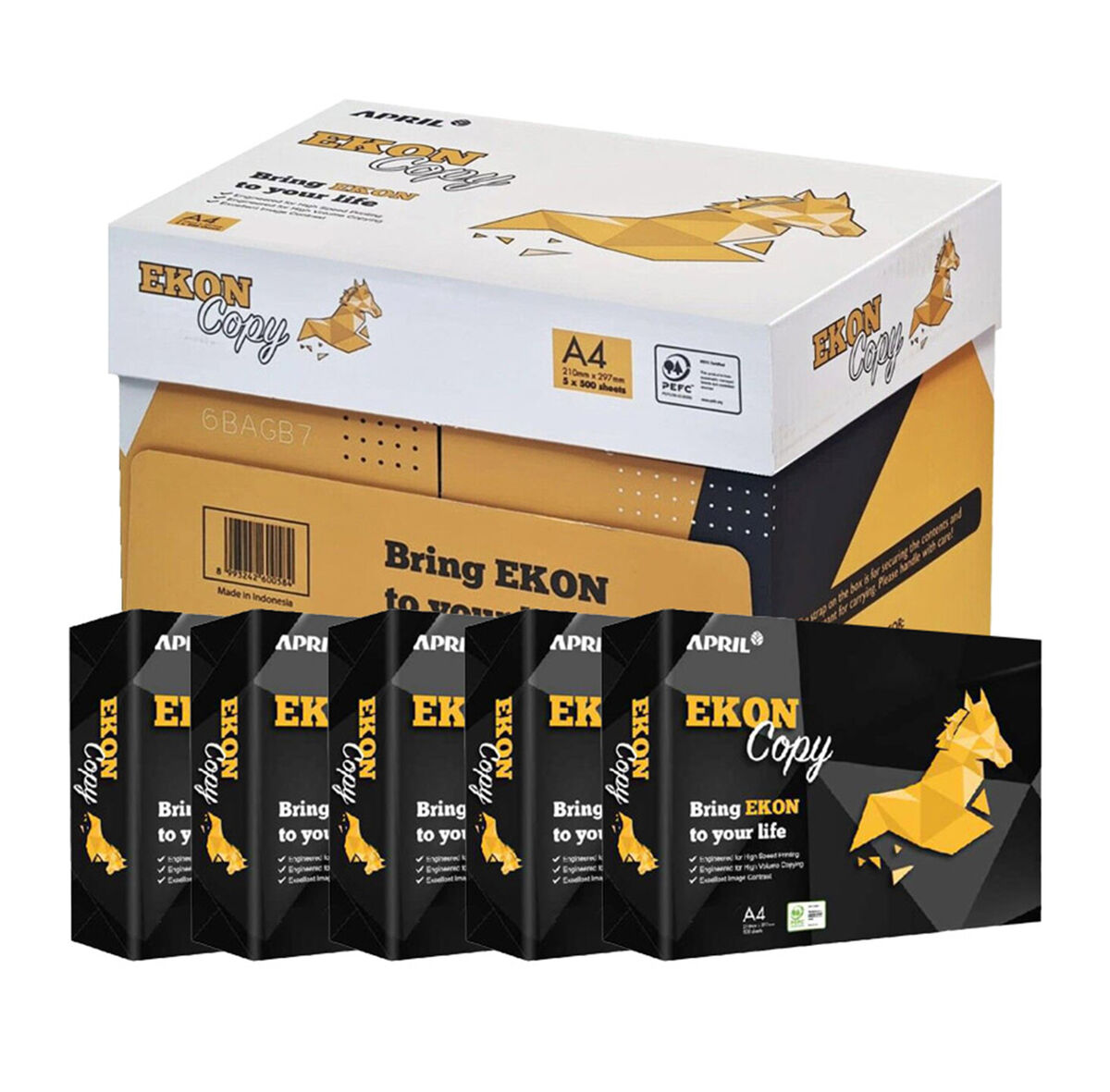 --------Хартия Ekon A4 500 л 80 g/m2  ка