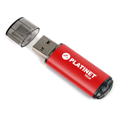 ---Флаш памет Platinet X-Depo USB 2.0 32GB Червена