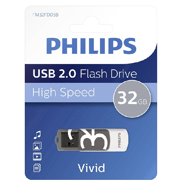 ---Флаш памет Philips USB 2.0 32 GB