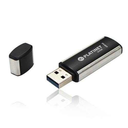 ---Флаш памет Platinet X-Depo USB 3.0 64GB Черна