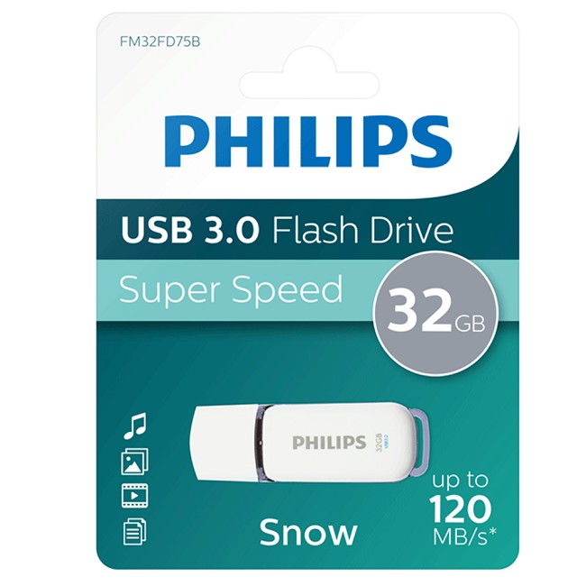 Флаш памет Philips Snow / Vivid  USB 3.0 32 GB