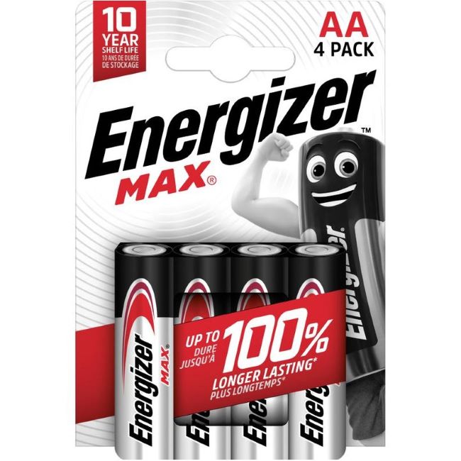Батерия Energizer LR6 AA 1.5 V 4 бр.